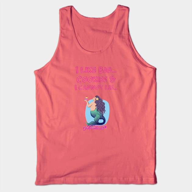 Big Cookies Tank Top by Chubby Lil Mermaid Bakery